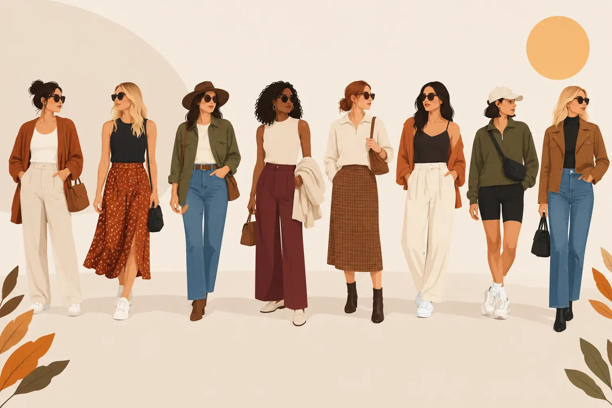 Fall Fashion When It’s Too Hot: 8 Outfit Ideas