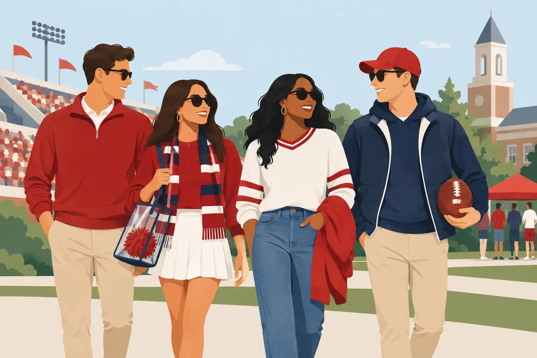 How to Style Collegiate Game Day Outfits