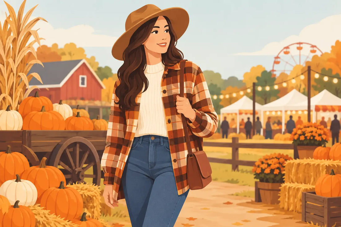 Fall Outfits for Pumpkin Patches & Fall Festivals