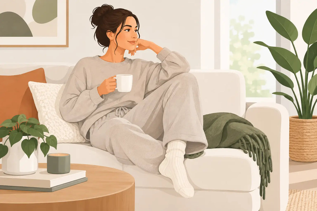 Lounge Wear That Feels Cozy and Put Together