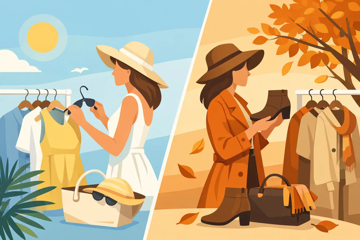 Season Transition From Summer to Fall Style