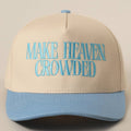 Make Heaven Crowded Embroidery Baseball Cap - Wild Dandelion BoutiqueAccessoriesMake Heaven Crowded Embroidery Baseball CapWild Dandelion Boutique