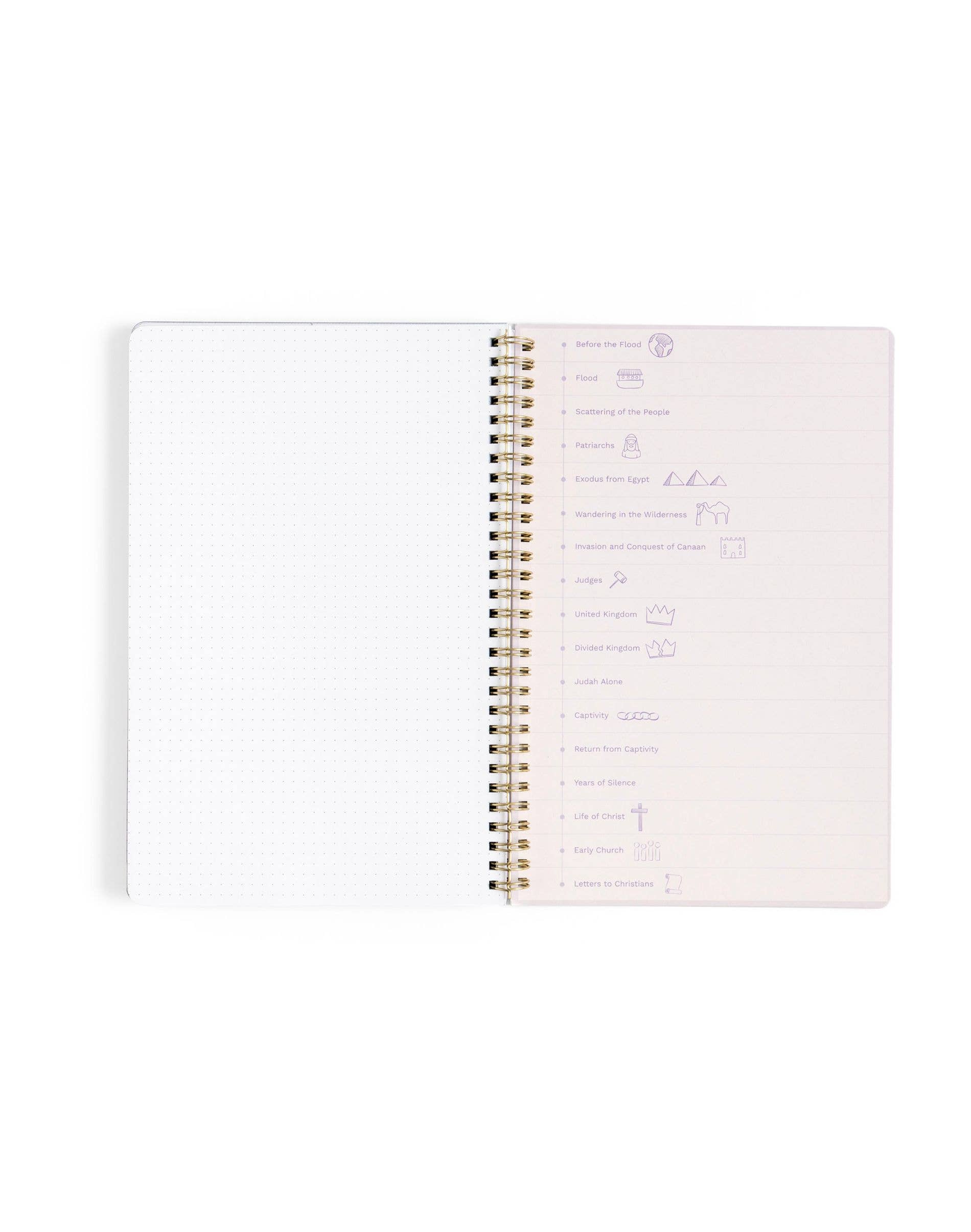 Lilac Church Notes Bible Reference Notebook - Wild Dandelion BoutiqueGoodiesLilac Church Notes Bible Reference NotebookWild Dandelion Boutique