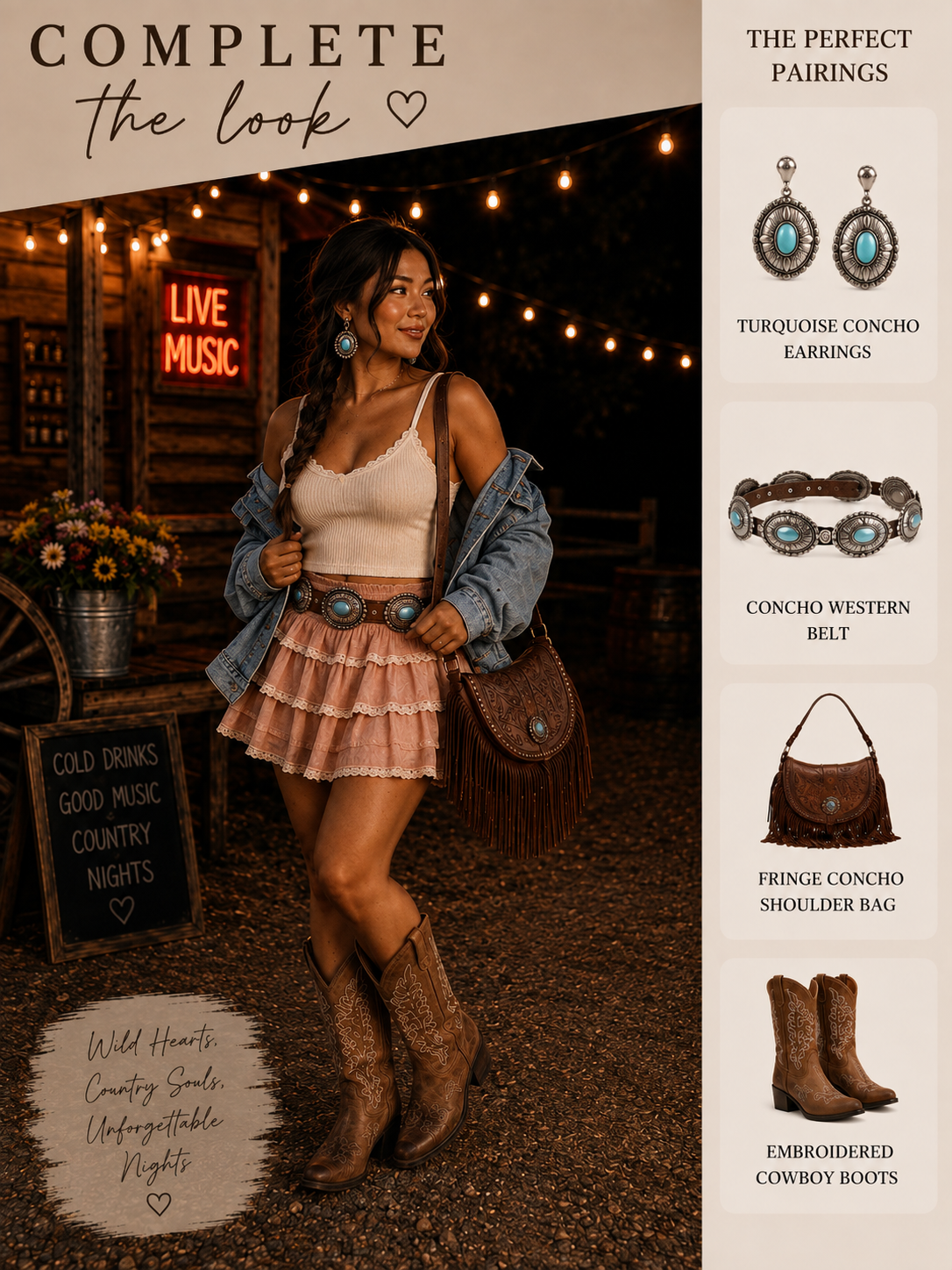 Jolene Tiered Ruffle Lace Trim Skort - Blush