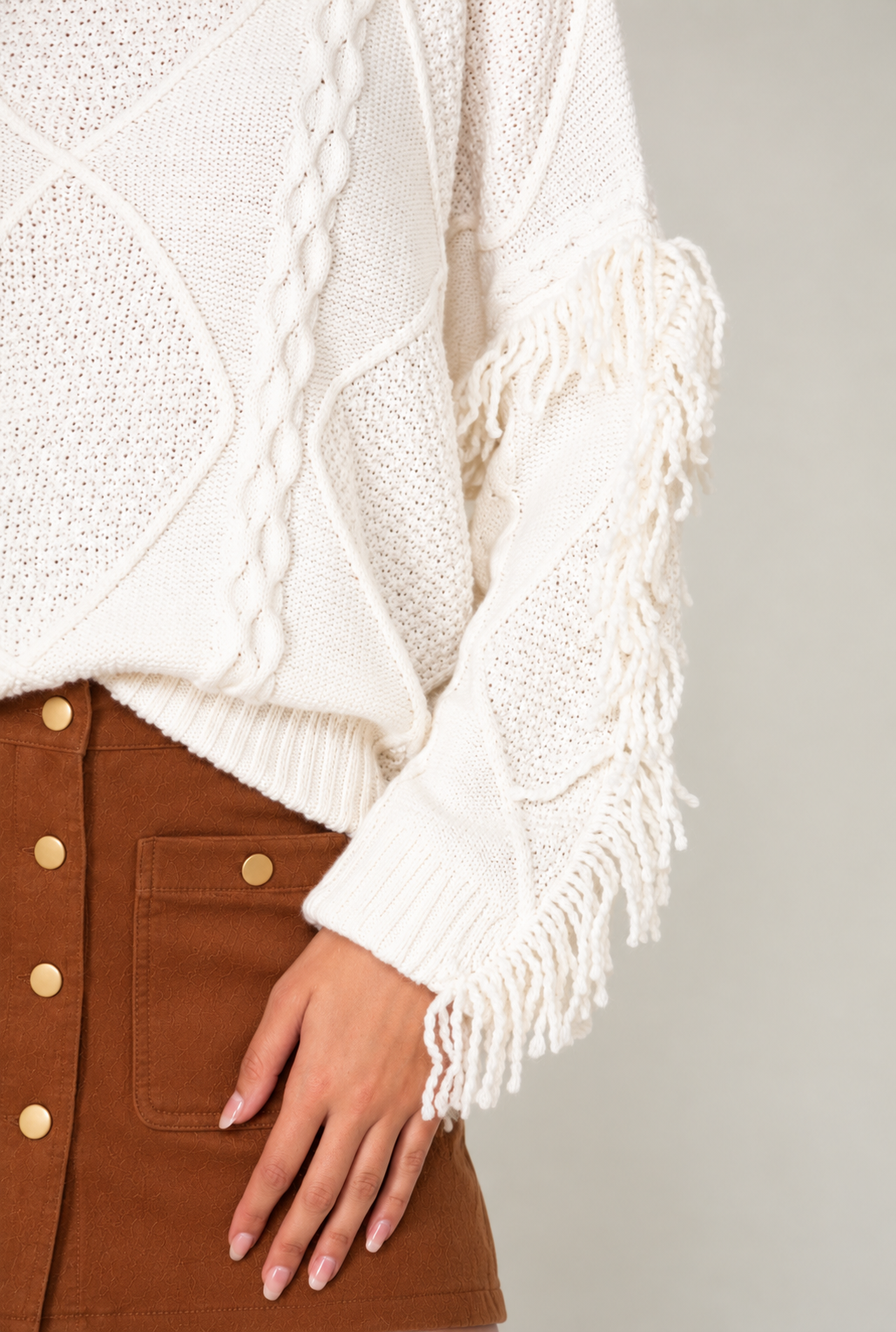 Shiloh Fringe Sweater