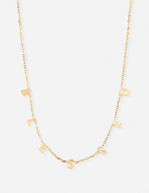 Blessed Dainty Necklace - Wild Dandelion BoutiqueJewelryBlessed Dainty NecklaceWild Dandelion Boutique