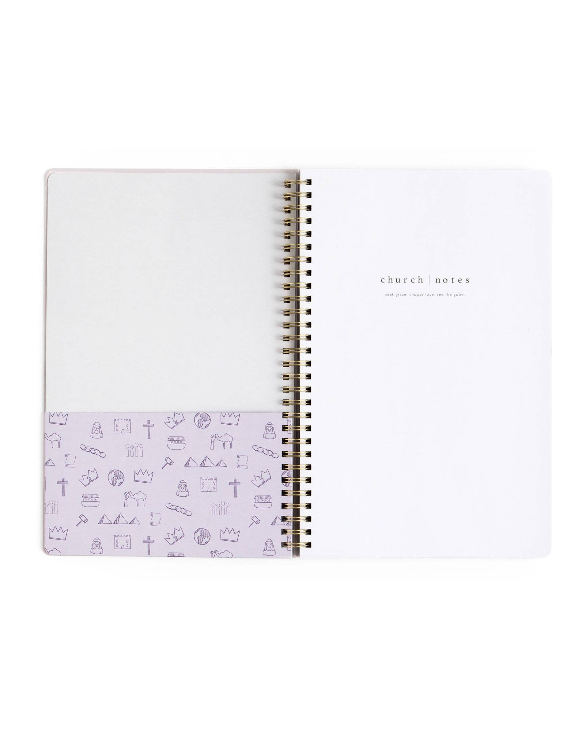 Lilac Church Notes Bible Reference Notebook - Wild Dandelion BoutiqueGoodiesLilac Church Notes Bible Reference NotebookWild Dandelion Boutique