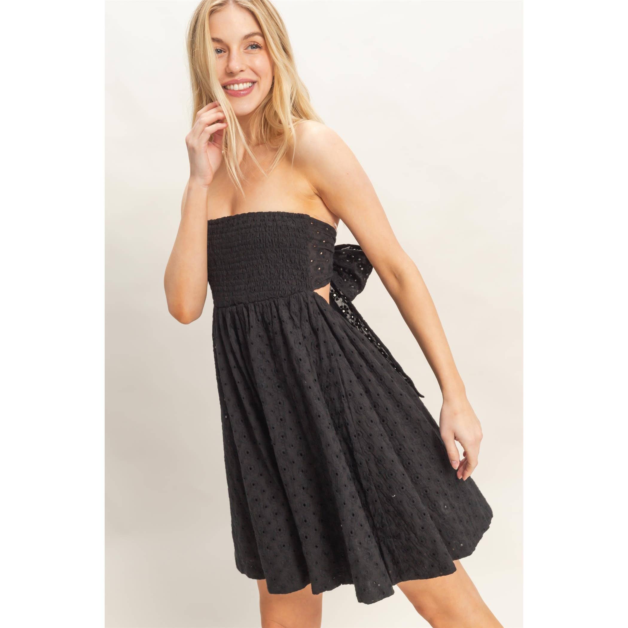Carrie Smocked Tube Top Dress - Wild Dandelion BoutiqueDressesCarrie Smocked Tube Top DressWild Dandelion Boutique